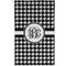 Houndstooth Golf Towel - Poly-Cotton Blend - Small w/ Monograms