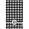 Houndstooth Hand Towel (Personalized)
