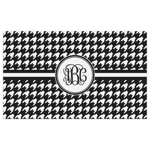 Houndstooth Indoor / Outdoor Rug - 3'x5' - Front Flat