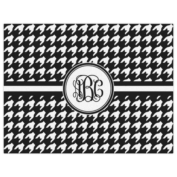Houndstooth Indoor / Outdoor Rug - 6'x8' - Front Flat