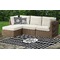Houndstooth Outdoor Mat & Cushions
