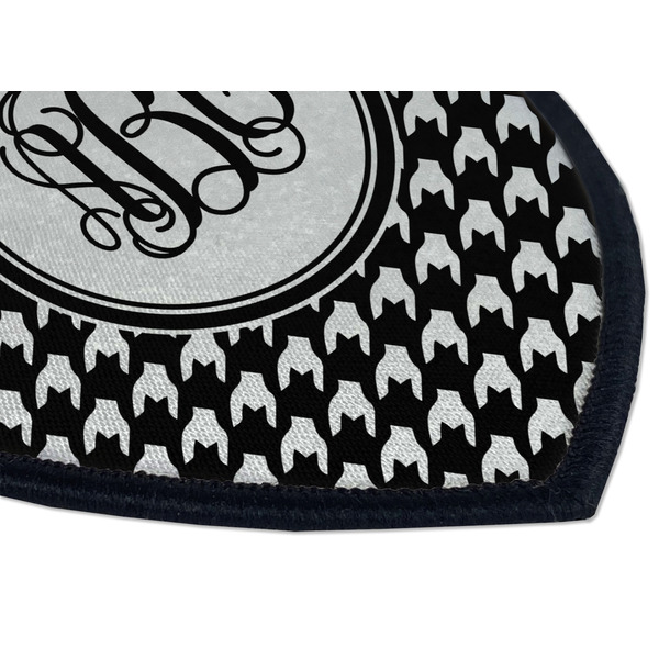 Houndstooth Iron on Shield 3 Detail