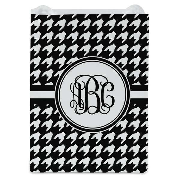 Houndstooth Jewelry Gift Bag - Gloss - Front
