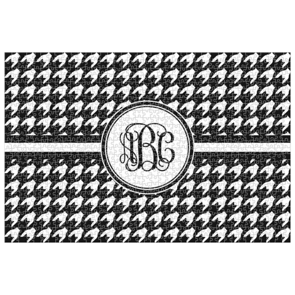 Custom Houndstooth Jigsaw Puzzle - 1000-piece (Personalized)