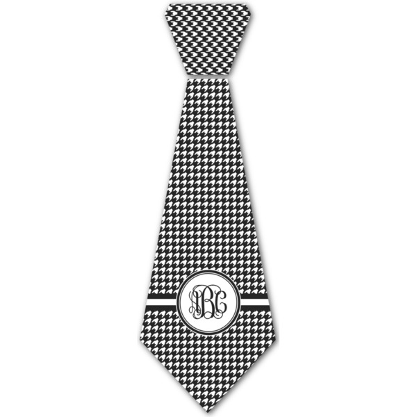 Custom Houndstooth Iron On Tie - 4 Sizes w/ Monogram