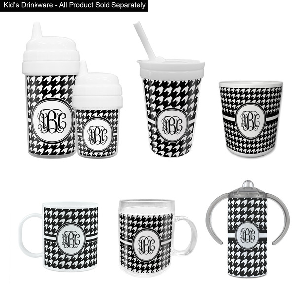 Houndstooth Kid's Drinkware - Customized & Personalized