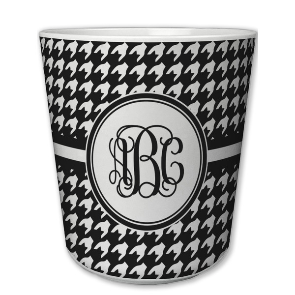 Custom Houndstooth Plastic Tumbler 6oz (Personalized)