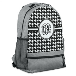 Houndstooth Backpack - Grey (Personalized)