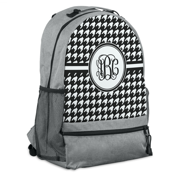 Custom Houndstooth Backpack (Personalized)