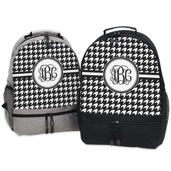 Houndstooth Large Backpacks - Both
