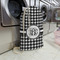 Houndstooth Large Laundry Bag - In Context