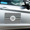 Houndstooth Large Rectangle Car Magnets- In Context
