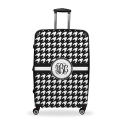 Houndstooth Suitcase - 28" Large - Checked w/ Monogram