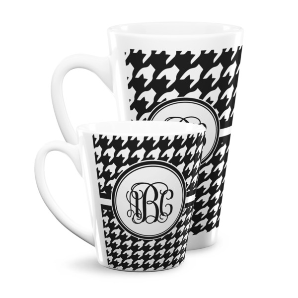 Houndstooth Latte Mugs Main