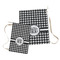 Houndstooth Laundry Bag - Both Bags