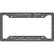 Houndstooth License Plate Frame - Style A