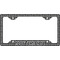 Houndstooth License Plate Frame - Style C