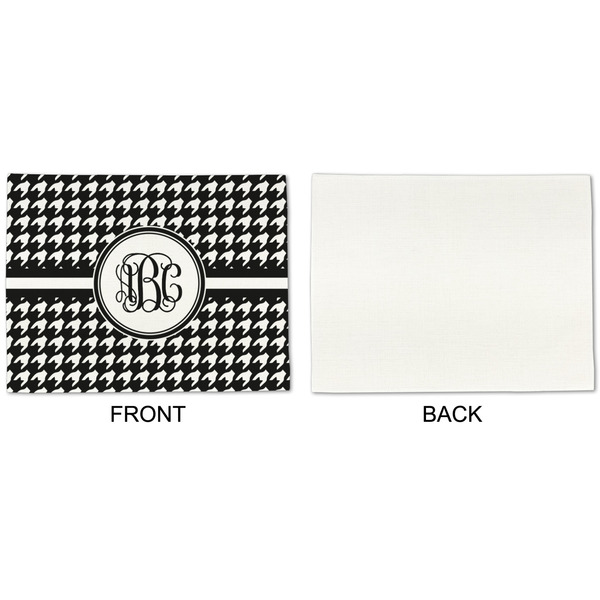 Houndstooth Linen Placemat - APPROVAL Single (single sided)