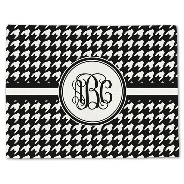 Houndstooth Linen Placemat - Front