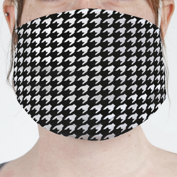 Custom Houndstooth Face Mask Cover