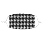 Houndstooth Adult Cloth Face Mask - Standard
