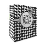 Houndstooth Medium Gift Bag (Personalized)