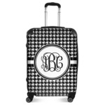 Houndstooth Suitcase - 24" Medium - Checked (Personalized)