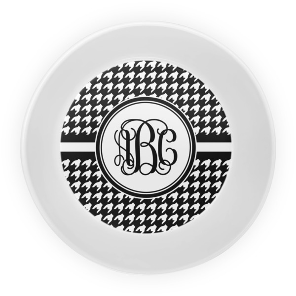 Houndstooth Melamine Bowl - Center