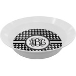 Houndstooth Melamine Bowl (Personalized)