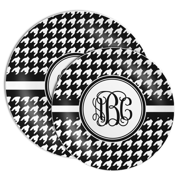 Houndstooth Melamine Plates - PARENT/MAIN