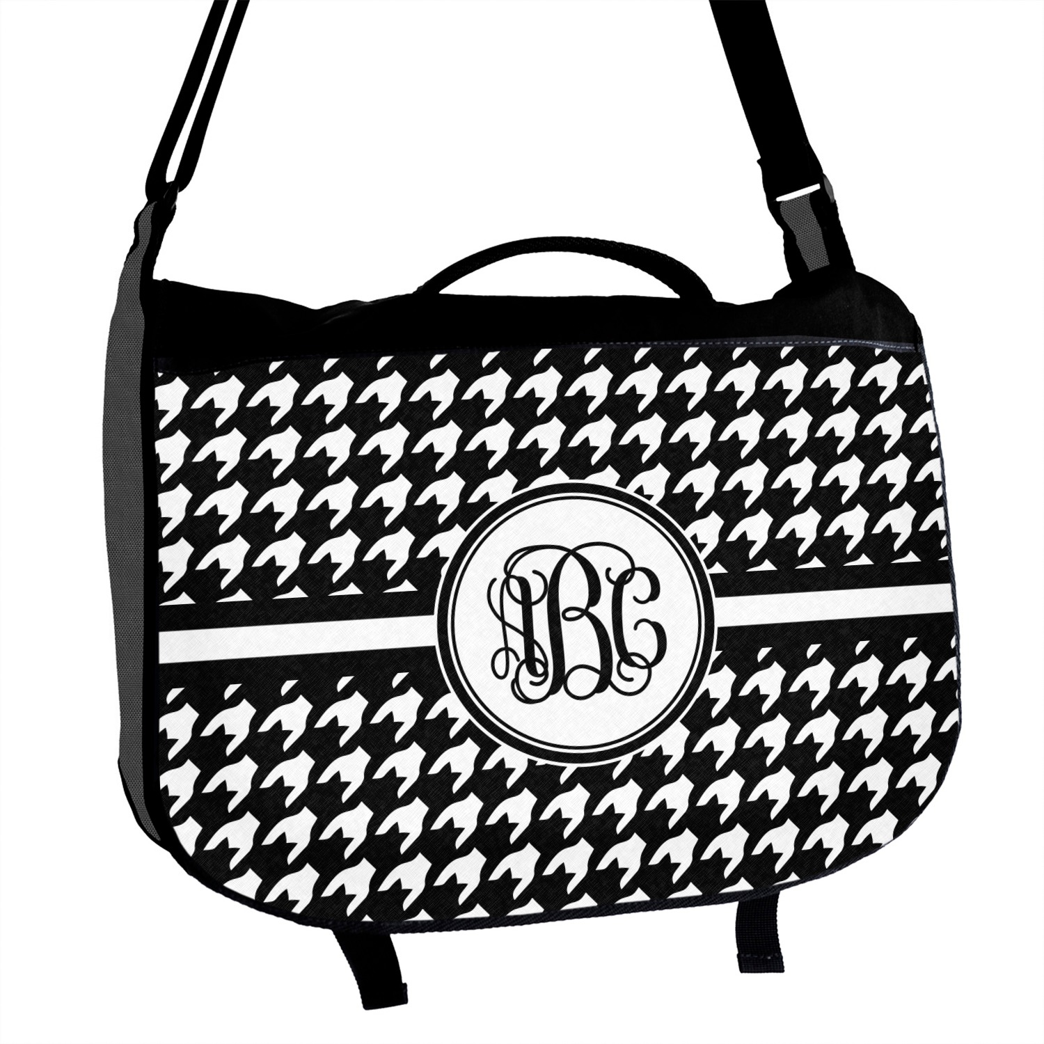 Houndstooth Messenger Bag (Personalized) YouCustomizeIt