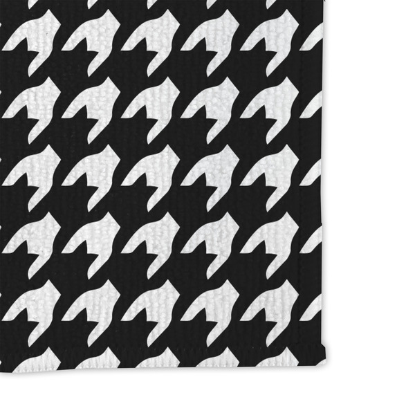 Houndstooth Microfiber Dish Rag - DETAIL