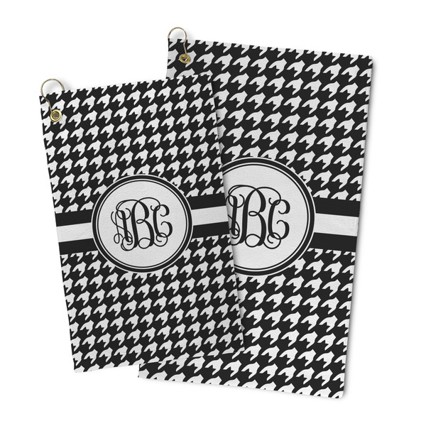 Houndstooth Microfiber Golf Towel - PARENT/MAIN