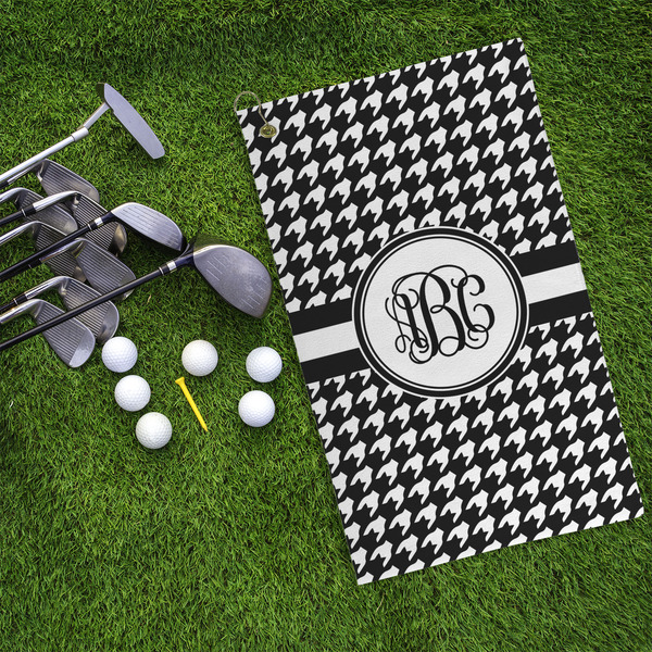 Houndstooth Microfiber Golf Towels - LIFESTYLE