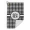 Houndstooth Microfiber Golf Towels Small - FRONT FOLDED