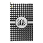 Houndstooth Microfiber Golf Towel - Small (Personalized)