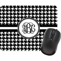 Houndstooth Rectangular Mouse Pad (Personalized)