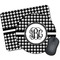 Houndstooth Mouse Pads - Round & Rectangular