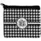 Houndstooth Neoprene Coin Purse - Front