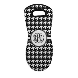 Houndstooth Neoprene Oven Mitt w/ Monograms