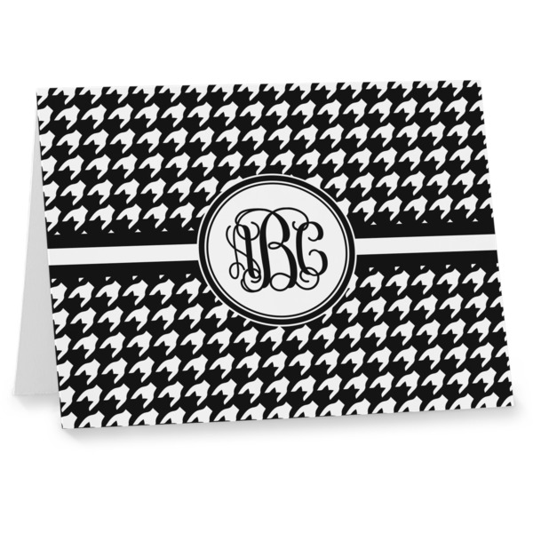 Custom Houndstooth Note cards (Personalized)
