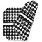 Houndstooth Octagon Placemat - Double Print (folded)