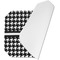 Houndstooth Octagon Placemat - Single front (folded)