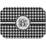 Houndstooth Dining Table Mat - Octagon (Single-Sided) w/ Monogram