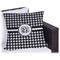 Houndstooth Outdoor Pillow (Personalized)