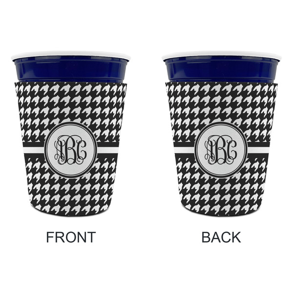 Houndstooth Party Cup Sleeves - without bottom - Approval
