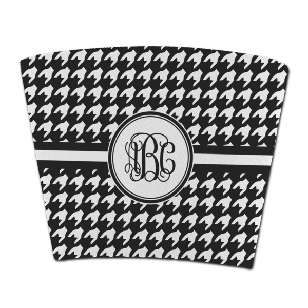 Custom Houndstooth Party Cup Sleeve - without bottom (Personalized)