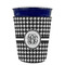 Houndstooth Party Cup Sleeves - without bottom - FRONT (on cup)