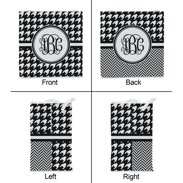 Houndstooth Party Favor Gift Bag - Matte - Approval
