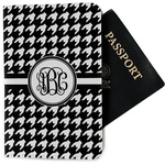 Houndstooth Passport Holder - Fabric (Personalized)